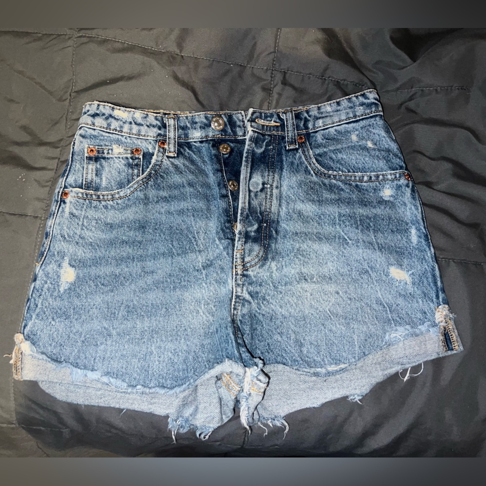 Zara jean shorts